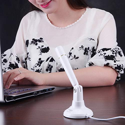 Wsloftygyd G22 3.5Mm Adjustable Studio Audio Recording Microphone Pc Desktop Computer Mic Network Stand Mini Microphone White #TOP2