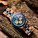 Imagen de LB RELOJES 2024 Reloj De Madera para Hombre con Grabado Personalizado-Regalo Original Elegante Correa Ajustable Ligero Boda Aniversario Cumpleaños Boda Detalle Único Artesanal Duradero