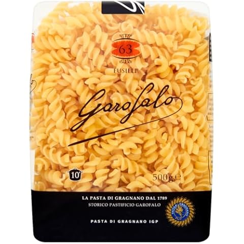 Garofalo Fusilli Dry Pasta, 500g Pack Cover