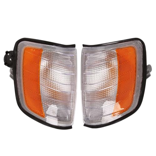 Intermitentes Automóviles Luz curva coche lámpara indicadora señal giro delantera para Mercedes para Benz Clase E W124 1985-1996 1248261243 1248261143 Piloto intermitente LED