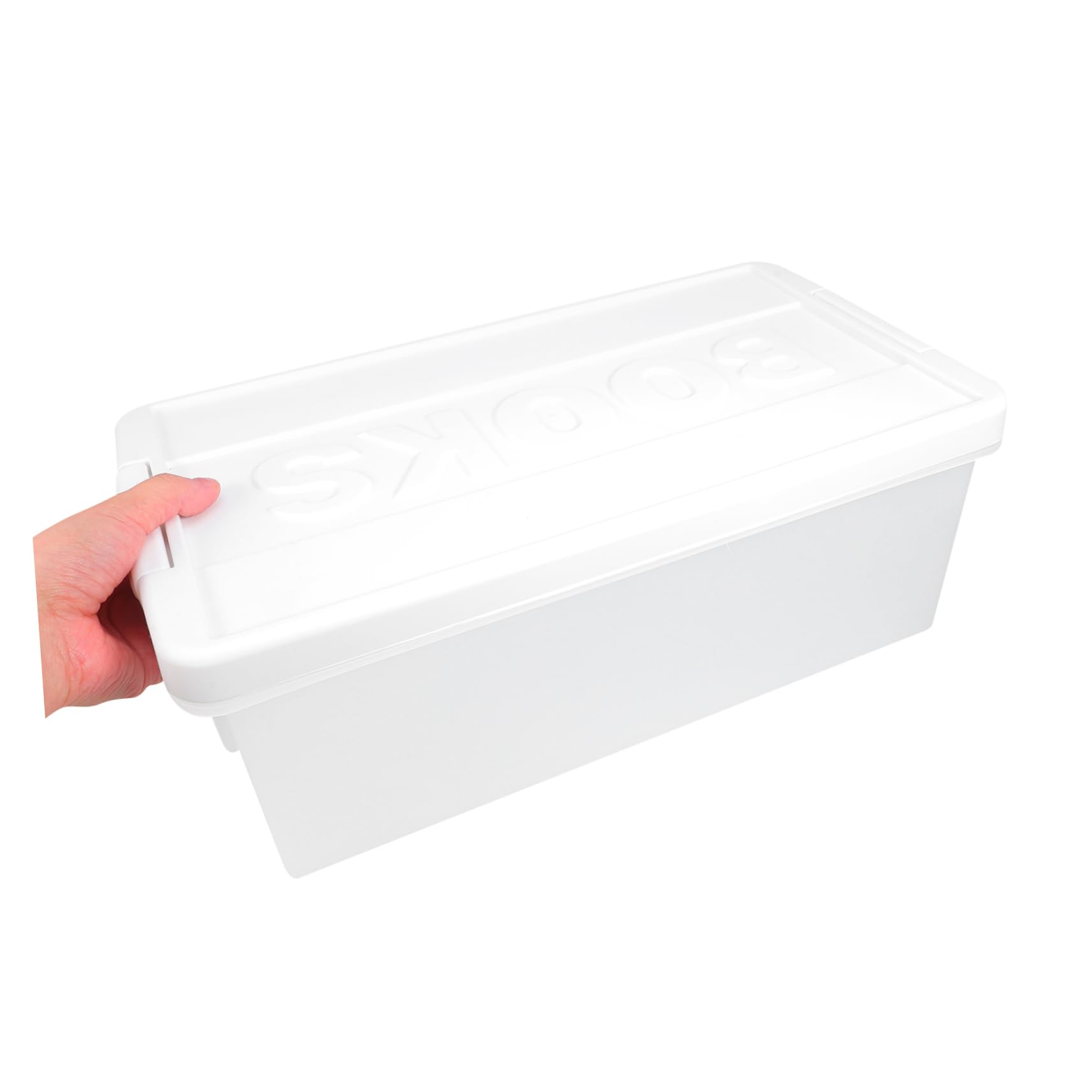SOLUSTRE Scatola Organizer con Contenitore Multifunzionale per Libri Snack e Giocattoli Design Moderno e Versatile per Ufficio e Casa