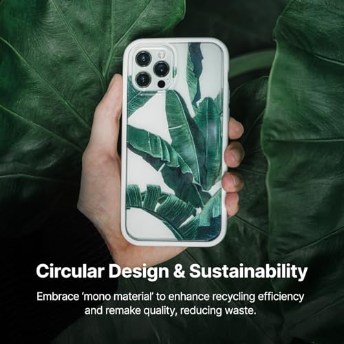 Image of RhinoShield Phone Case Compatible with iPhone 17 Pro Max | Clear Case - Anti-Yellowing, High Transparency, Shockproof with Military Grade Drop Protection - Transparent