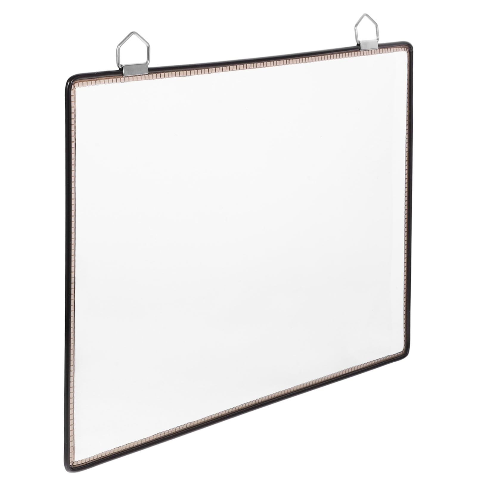 NUOBESTY Hanging File Storage Bag Transparent Thickened Plastic Document Organizer for Office Wall Organization Stain Resistant Capacity for Bills