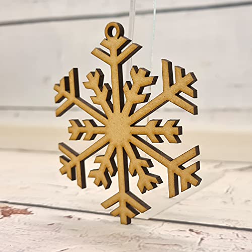 Lasercutouts 10 x Forme in Legno MDF a Forma di