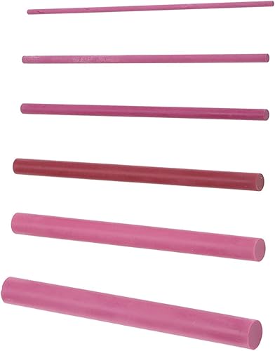 Miniatura 6 de Piedra de afilar cilíndrica, 6 piezas de 3000 granos de piedra de aceite de pulido de rubí, accesorio de afilado de piedra de aceite para todos los