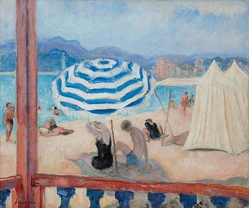 Impression d'affiches Henri Lebasque Cannes | Toile décoration murale 60x90cm