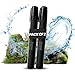 Joypur Filtro de Agua Portátil Outdoor - Elimina 99,9999% Bacterias y Virus - Ligero y Compacto para Acampada, Senderismo, Survival - Filtro Alto Rendimiento para Agua Potable Limpia (noir*2)