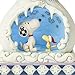 Enesco Peanuts by Jim Shore Snowman with Snoopy Scene Lit Figurine, 9.5 Inch, Multicolor