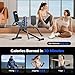 Keep Sexy Hip Abductor Machine for Home Gym, 6-Level Thigh Exercise Equipment w/ Bonus Resistance Band | Compact Plush Padding Glute Machine, Booty Builder & Thigh Toner for Women Men