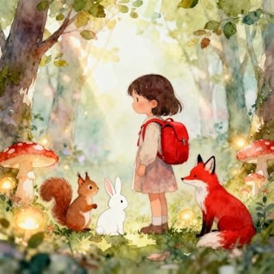Le Avventure di Luna e il Bosco Incantato - Una Storia di Amicizia e Magia