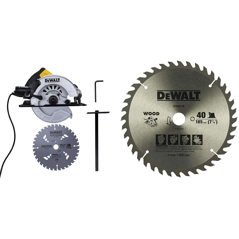 DEWALT DWE5615 1500W 184mm Compact Circular Saw with 2mm Thickness Stamp Steel Shoe for Sharp Cuts (B086477KPH) Amazon Price History, Amazon Price Tracker