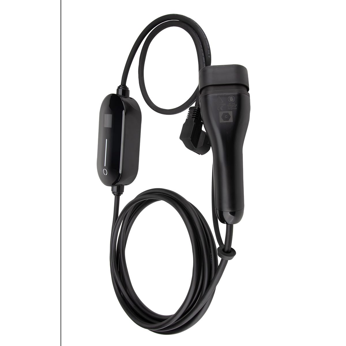 Protec - VE 8A Ladekabel Typ 2 + Controller und Schutzart IP55-5m