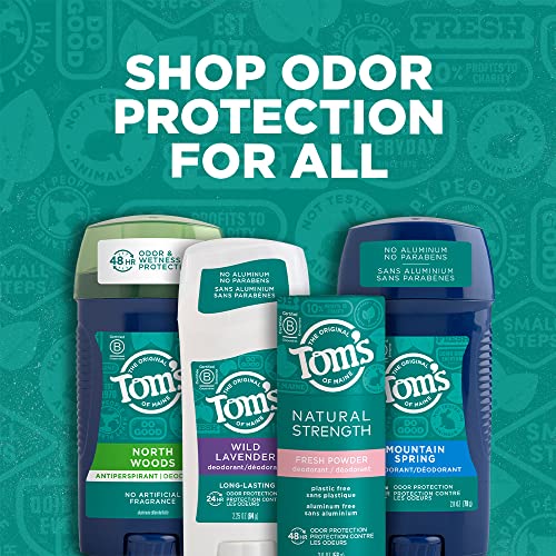 Tom's Of Maine Long-Lasting Aluminum-Free Natural Deodorant For Women, Unscented, 2.25 Oz. 3-Pack (Packaging May Vary) #TOP7