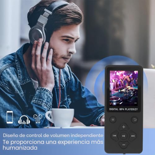 Reproductor MP3 de 32 GB con Bluetooth 5.0 para Escuchar Música sin Gastar Batería móvil 2