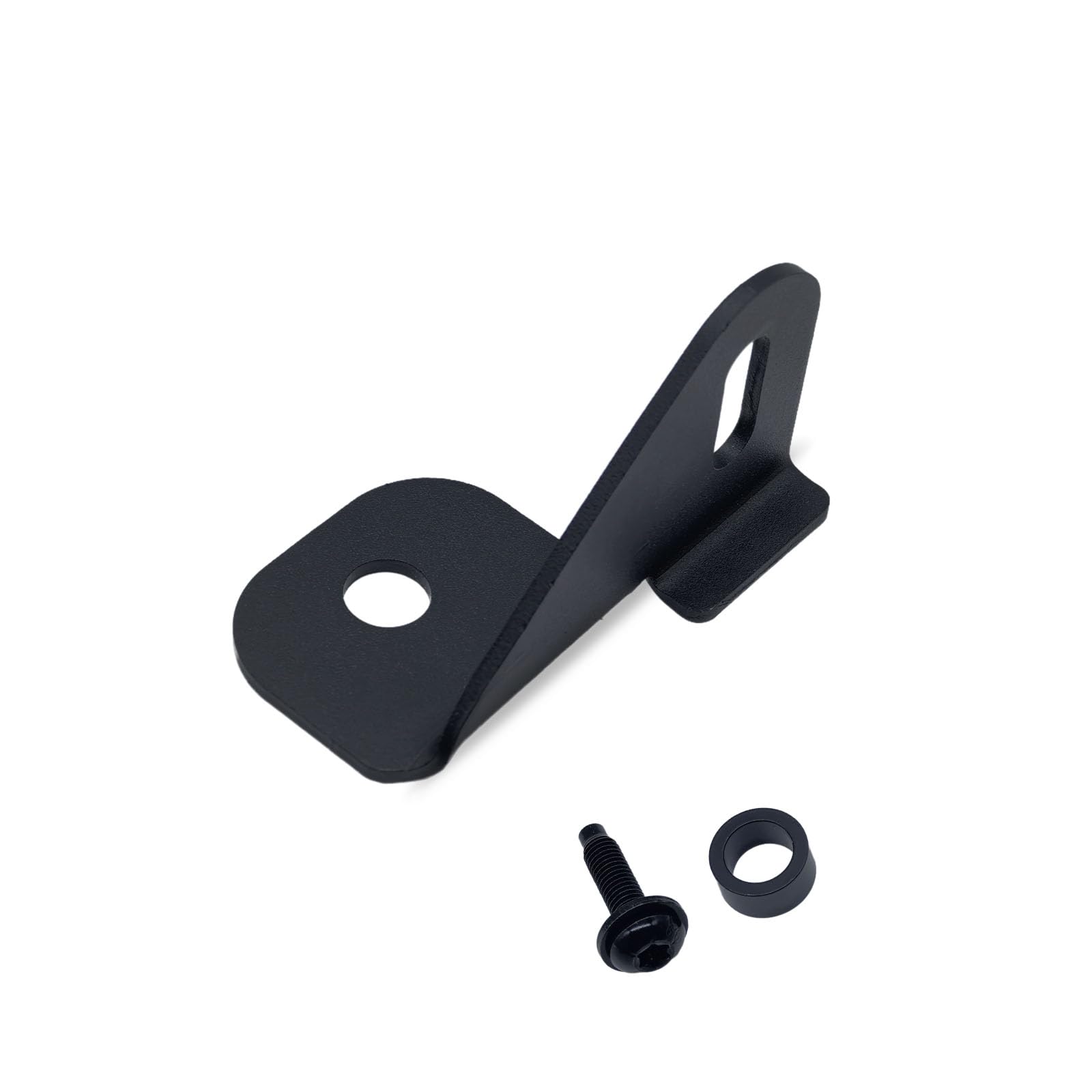 TUOMAICN Front Driver Side CB Antenna Mount Compatible with Jeep Wrangler JL JLU & Gladiator JT 2018-2023