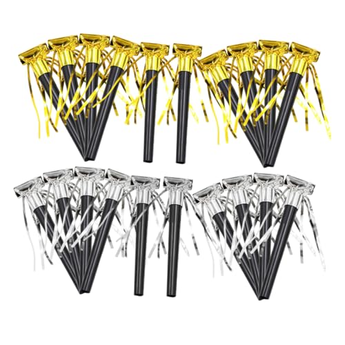 CHICAMPERA 20piezas Silbato De Divertido Para Fiesta De Nochevieja De Sopladores De Fiesta Matracas Para Juguete De Ruido Eventos Deportivos