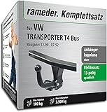 Passend für Ihren VW TRANSPORTER T4 Bus, Baujahr 12.90 - 07.92, erhalten Sie diese starre Anhängerkupplung mit 13poliger Elektrik, einer Anhängelast von 2500 kg und einer Stützlast von 100 kg.