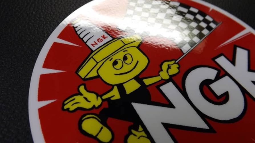 Amazon.co.jp: NGK 昭和レトロ ステッカー シール ヴィンテージ風