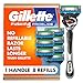 Gillette Fusion5 ProGlide Shaving Razor for Men, 1 Handle, 8 Blade Refills