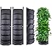 Produktbild Mioke Pflanzentaschen 2PACK & 7 Taschen Senkrechter Wandmontierter Pflanztasche Für Hof Garten Home Decoration Vertikale Begrünung, Blumenbehälter