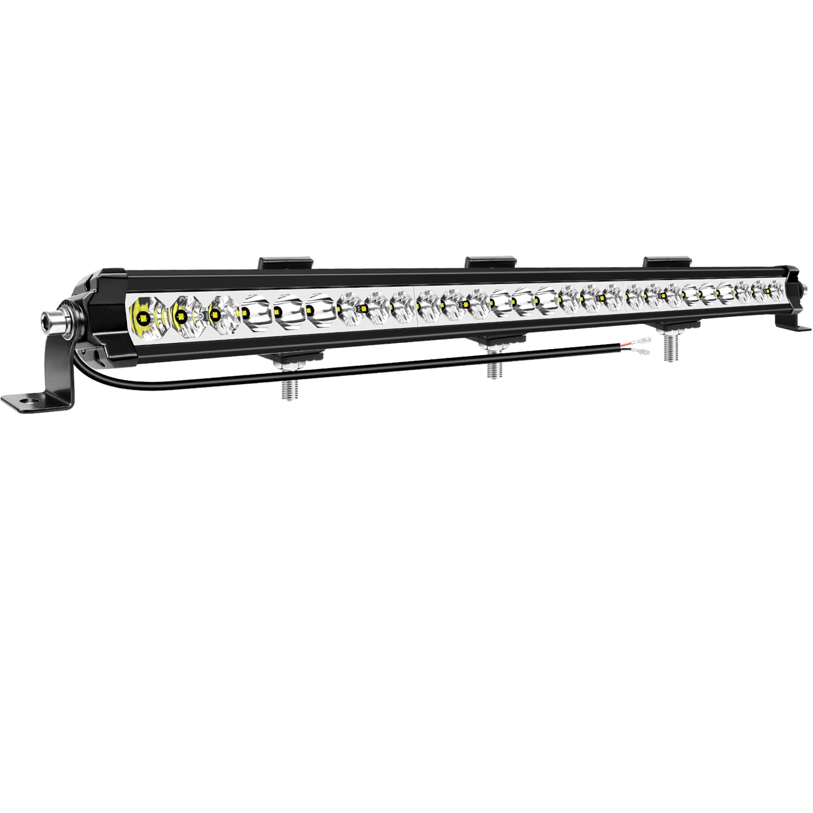 SKYWORLD 1 szt. 11 cali 90 W 12 V 24 V 11 cali prosty pasek świetlny LED listwa świetlna łodzi listwa świetlna do samochodów ciężarowych SUV-ów 4x4 ATV, UTV, 4WD