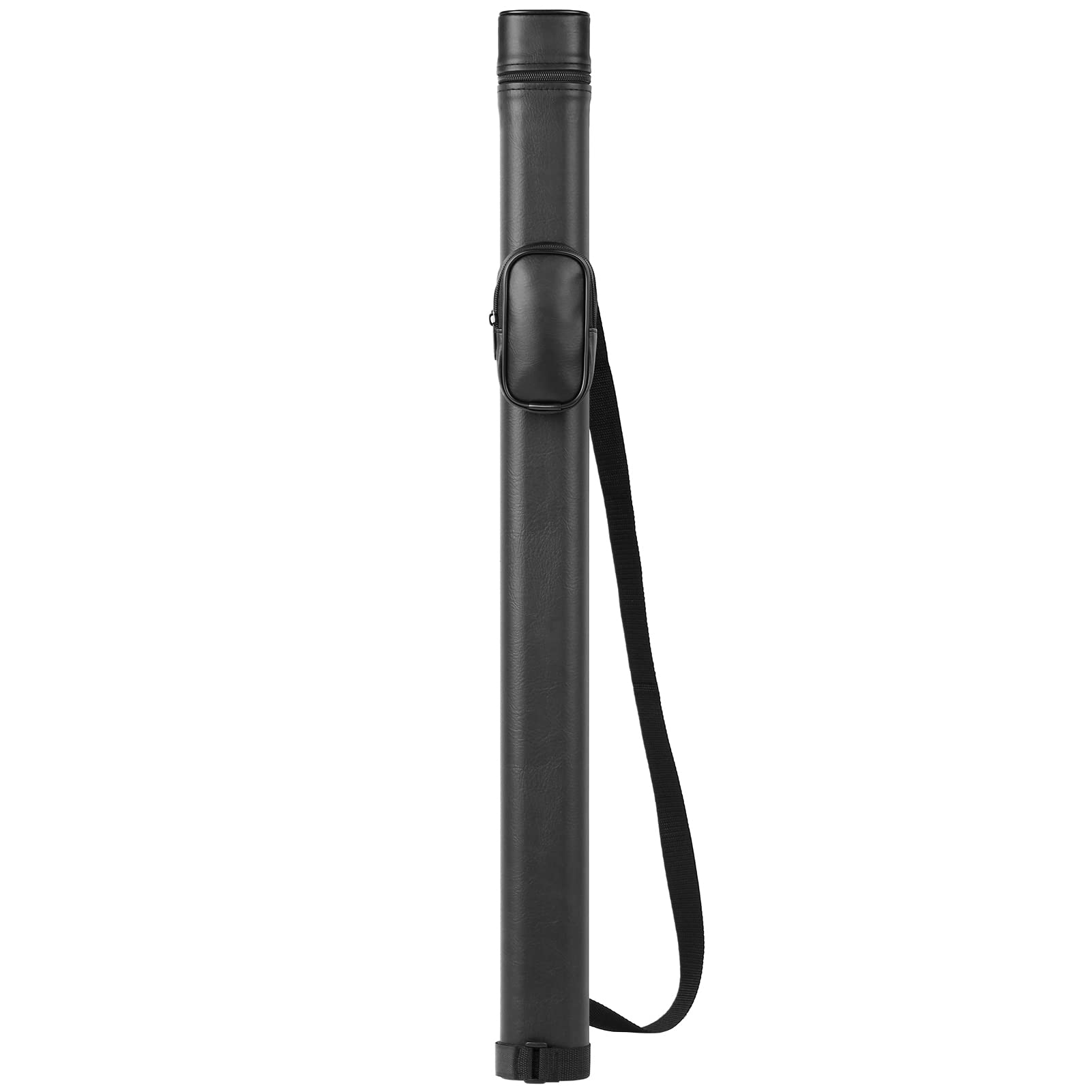 Étui de Transport pour Tube de Queue de Billard Étui de Billard Rigide en polyuréthane Bandoulière réglable Sac de Rangement pour Queue de Billard