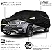 Car Cover Compatible with 2006-2025 Mercedes Benz ML/GLE Class 230 250 280 300 320 350,6-Layers 210T Windproof All Weather Waterproof UV Sun Protection Snow Dust Storm Resistant with Straps Outdoor Co