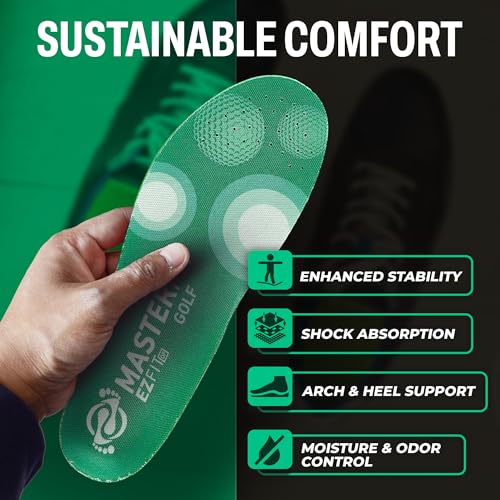 Plantillas para Zapatos de Golf Talla XXL, Unisex, Con Soporte miniatura 4