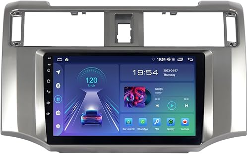 Asure Radio estéreo de coche de 9 pulgadas 2+64 GB para Toyota 4Runner N280 2010-2018, 4Core Android Car GPS Navigation Head Unit Kit actualización