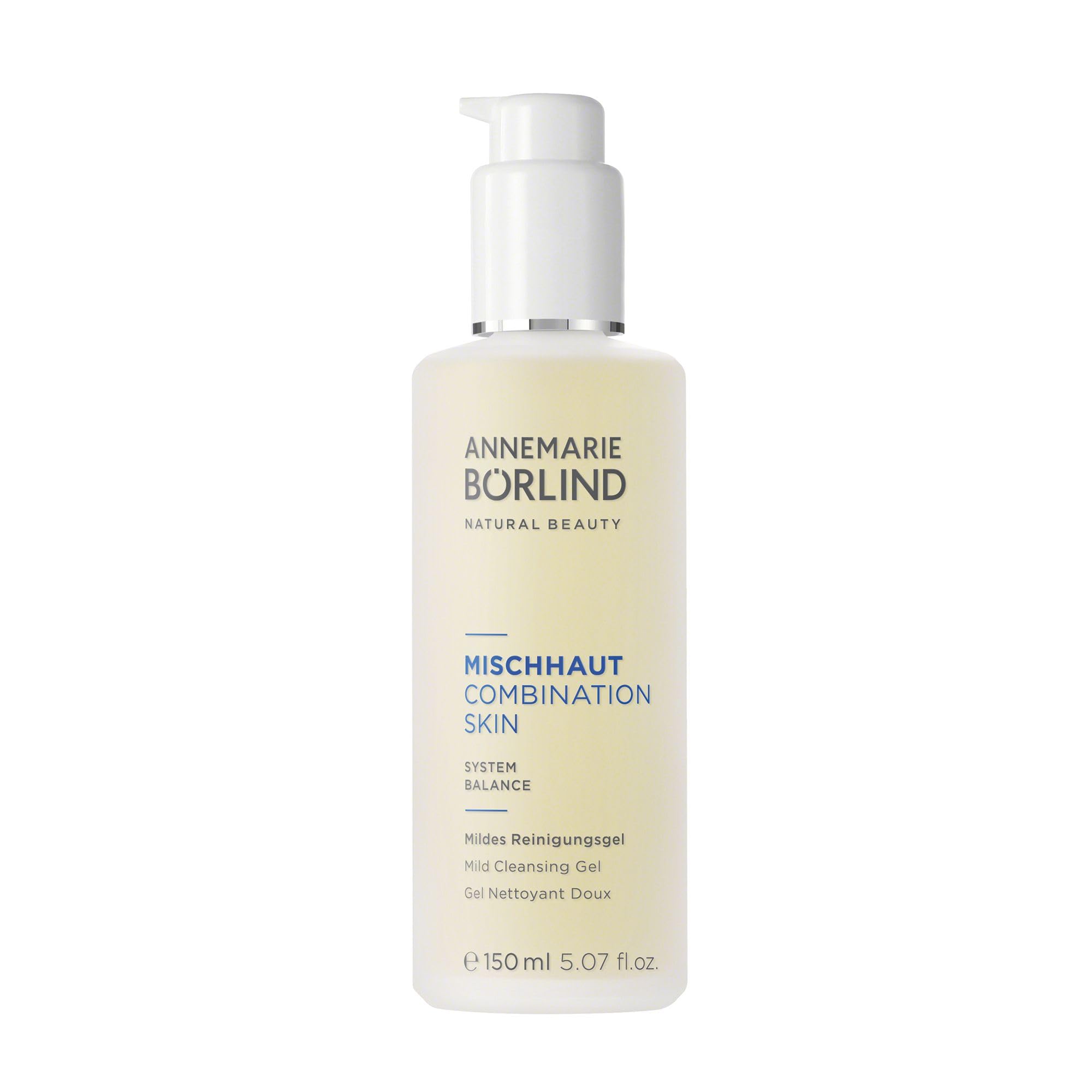 ANNEMARIE BÖRLIND MISCHHAUT SYSTEM BALANCE Mildes Reinigungsgel (150 ml) – Mischhaut – Reinigend, Ausgleichend, Mild – Vegan