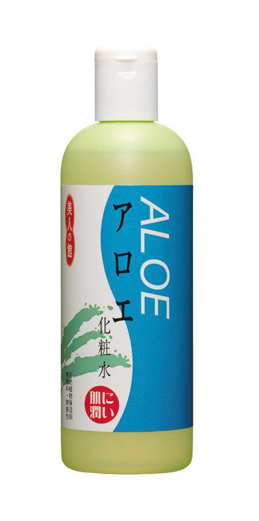 黒ばら本舗 美人の館 アロエ化粧水 400ml 全身用 無香料 キメ 透明感
