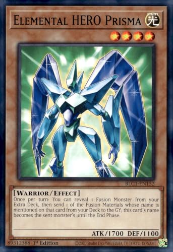 YU-GI-OH! Elemental Hero Prisma - BLC1-EN152 - Common - 1st Edition