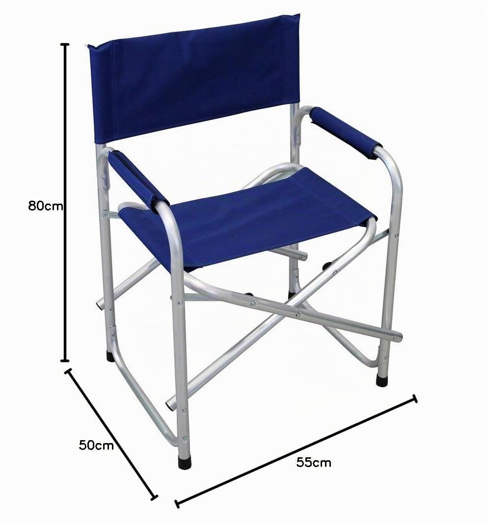 Vette CDF00032 Sedia in Alluminio, Regista, Blu