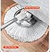 JBNCRYGD Spin Mop and Cleaning Bucket Set, 125CM Adjustable Handle Mop, Self-Twisting Mop Bucket, Cleaning Bucket with Mop Set for All Floors