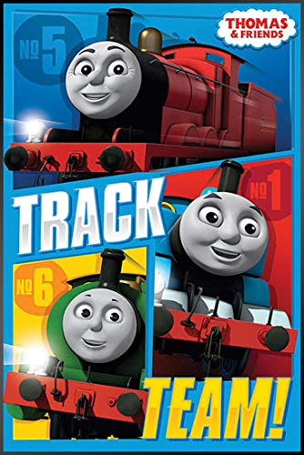 Amazon.co.jp: ポスター きかんしゃトーマス「Track Team」+