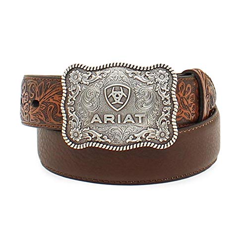 Ariat Kid s Fresno Belt Brown Size 22