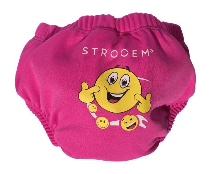 Nappy Racer Pañal de Natación para bebes Pink One Size 3-24 Meses