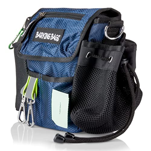 Barking Bags Die originale Hundetasche für Spaziergänge, bekannt aus Drachenhöhle, leichtes und praktisches Design, zum einfachen Tragen von Hundespielzeug, Hundeleckerlis, Kotbeuteln und mehr,