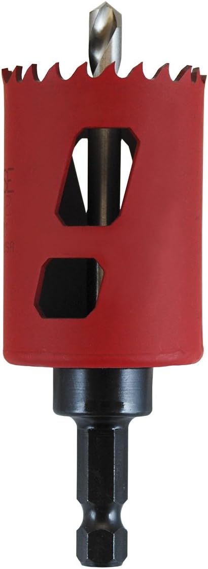 "MK Morse MHSA22C Hole Saw with Attached Arbor, 1-3/8"" Diameter", multi, one size