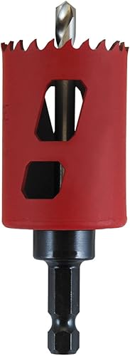 "MK Morse MHSA21C - Sierra perforadora con eje adjunto, 1-516" de diámetro", multicolor, talla única