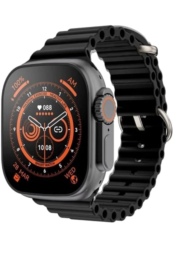 T800 Ultra Bluetooth Calling Smart Watch, 1.99" Inch Touch Display, Series 8 Smart Watch with BT Call Function, Sports Features & Health Tracker, Wireless Charging, Dial Pad, Whatsapp, Black (B0D46H5GFW) Amazon Price History, Amazon Price Tracker