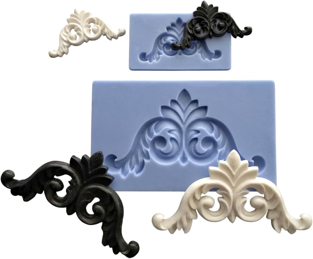 Silicone Mold Furniture corners, mold for resin, molds for clay, furniture mouldings, mould for corners (A)