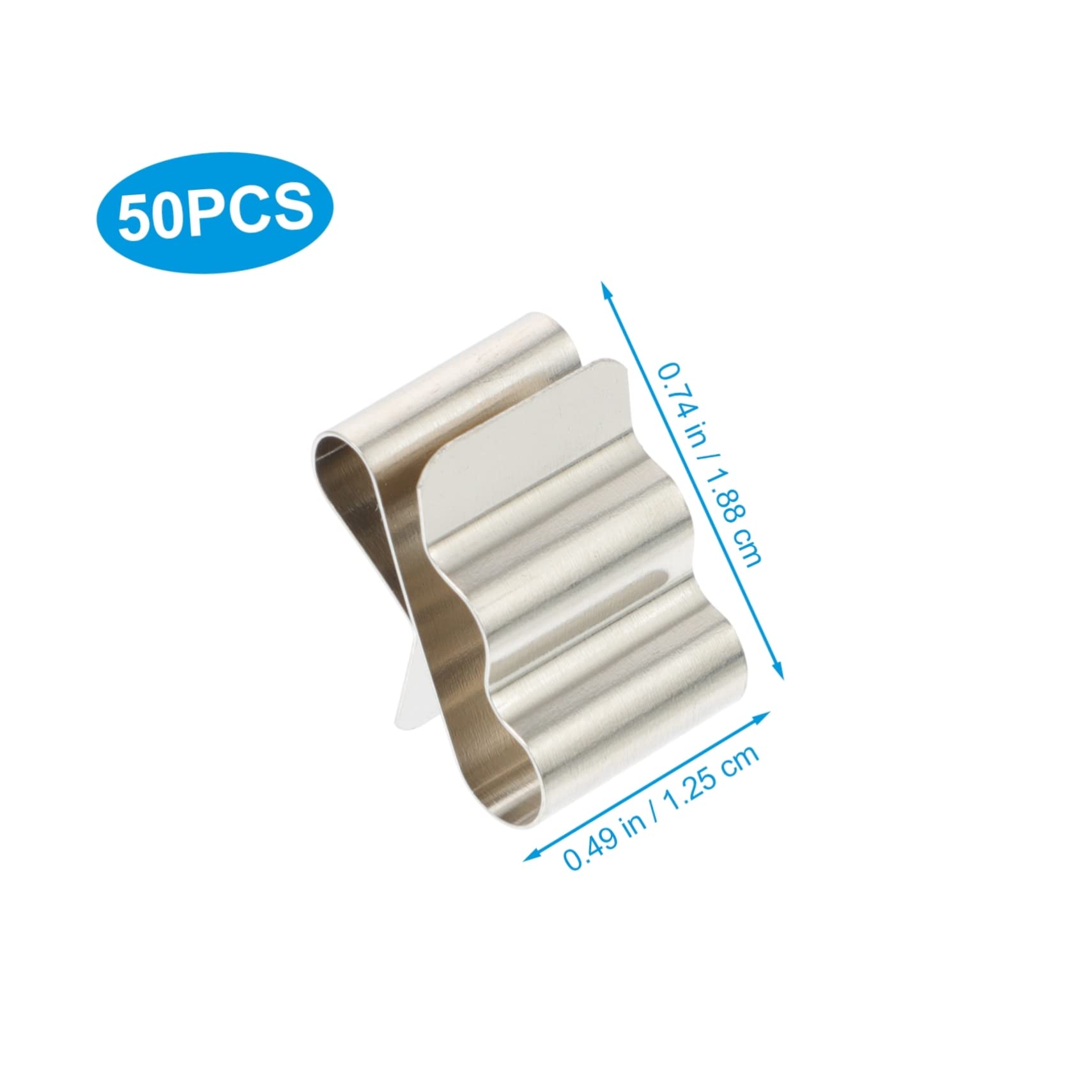 PartyKindom 600stücke Photovoltaik Kabelclips Für Solarmodule Kabelhalterungen Zur Sicheren Befestigung Von Solarkabeln Unter Dem Modulrahmen Einzigartiges Design Zwei Kabel Für Trailer Und