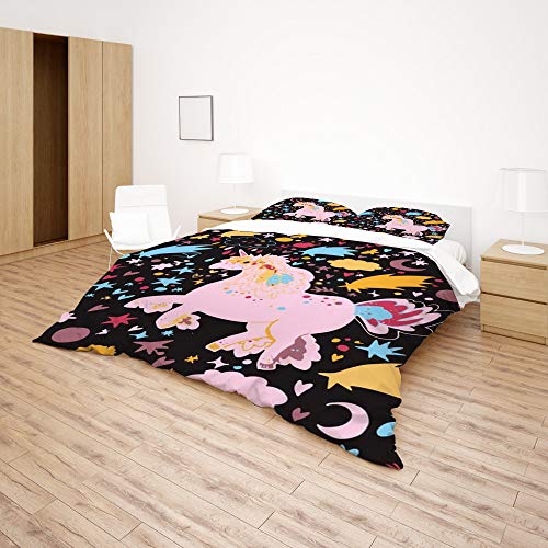 Housse de couette King parure de lit microfibre maison et hôtel - 5