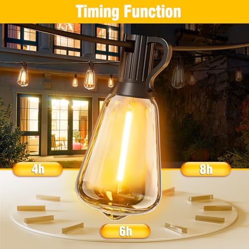 25% Off 100FT Solar String Lights with Remote & Timer
