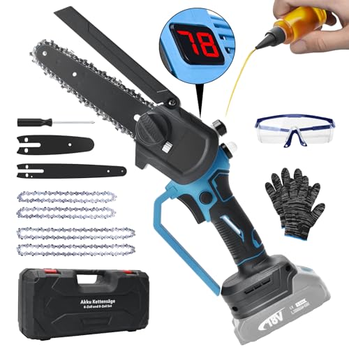 Mini Motosega Senza Fili 6 Pollici Per Makita 18V LXT (Senza Batteria) - Blu QSDXNYDC
