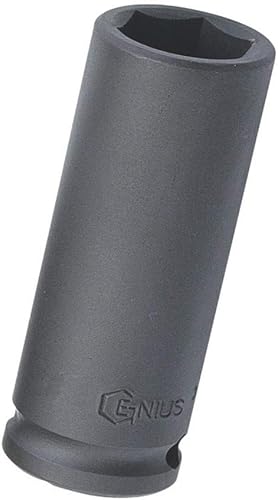 Genius Tools 366328 38" Dr. 78" Cr.-Mo - Enchufe de impacto profundo