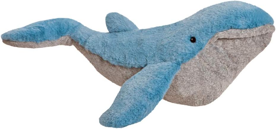 Aurora, 61361, Luxe Boutique, Winston Whale, 19In, Soft Toy, Blue