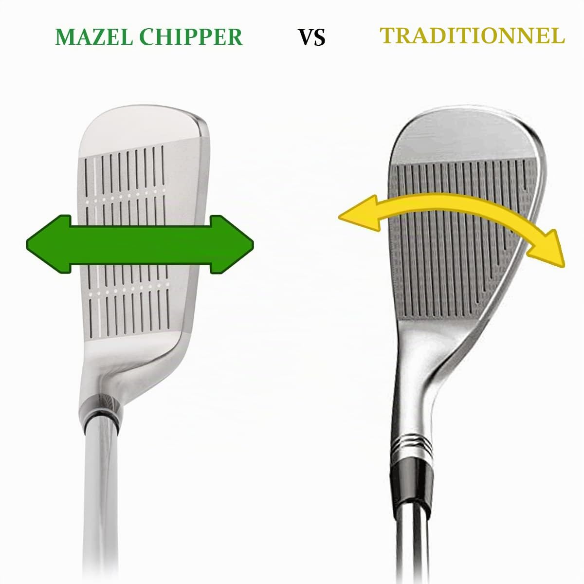 MAZEL Men Golf Chipper Wedge 36 Degree,Right Handed,35 inch