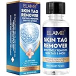 Skin Tag Remover, Effectively Remove Skin Tag, Wart & Mole, 3X Fast Acting Wart & Skin Tag Removal Without Irritation, Natural Plant Extract, Suitable for Hands, Face, Neck and Body (30ml)